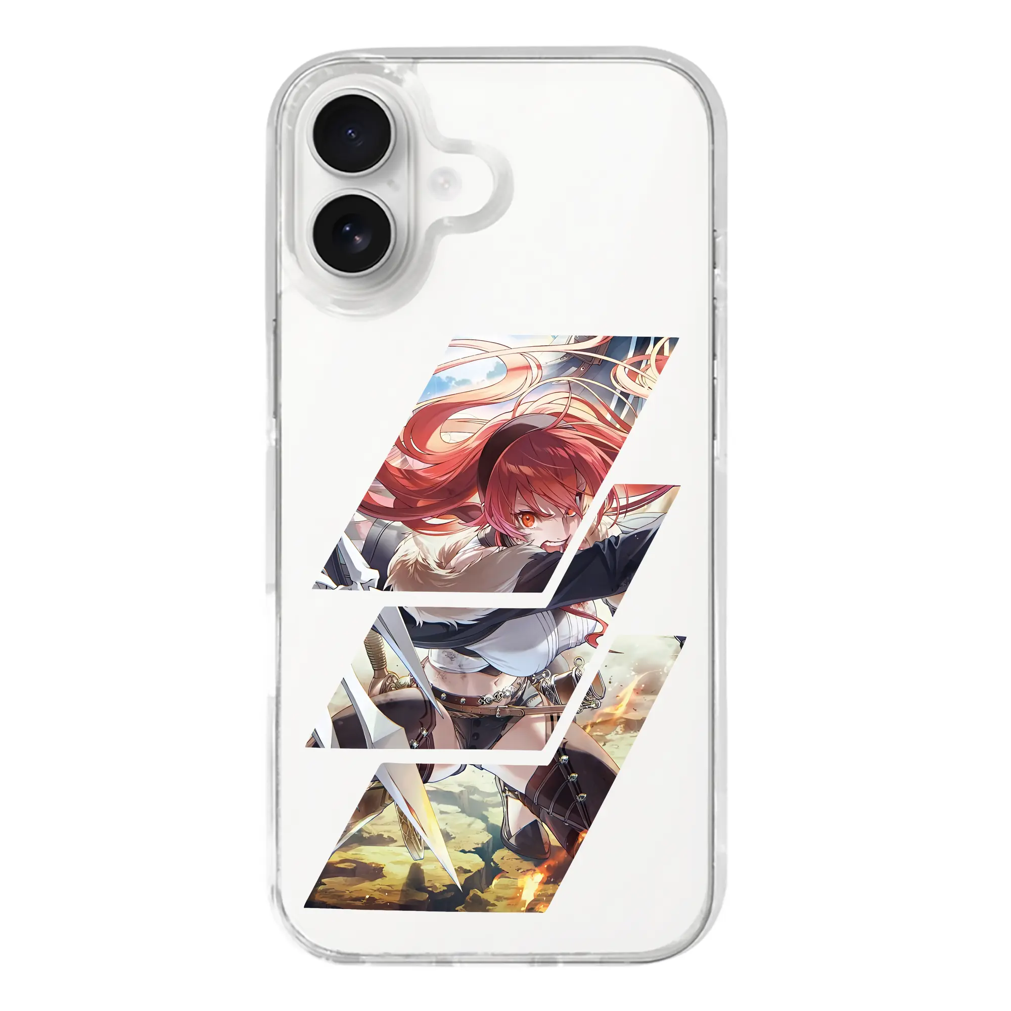 無職転生 グッズ,エリス・ボレアス・グレイラット - iPhone 17シリーズ 透明スマホケース – 薄型・耐衝撃・精密フィット保護カバー